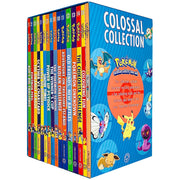Pokémon Colossal Collection 16 Books Box Set (Ash's Big Challenge, Pokémon Peril) - The Book Bundle