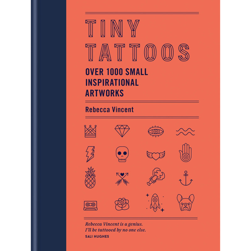 Tiny Tattoos By Rebecca Vincent & The Tattoo Dictionary By Trent Aitken-Smith 2 Books Collection Set - The Book Bundle