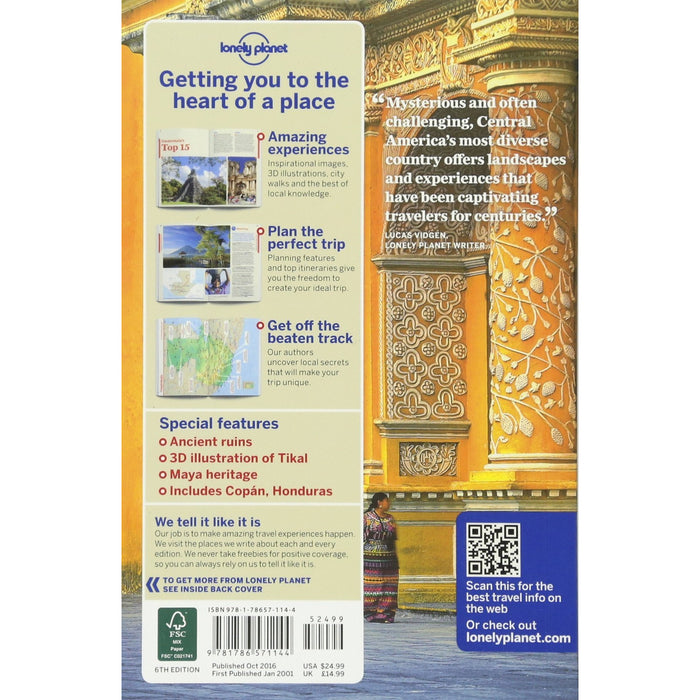Lonely Planet Guatemala (Travel Guide) - The Book Bundle
