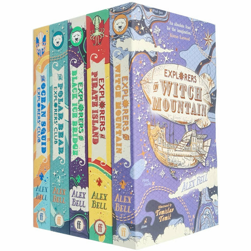 The Polar Bear Explorers Club 5 Books Collection Set by Alex Bell - The Book Bundle