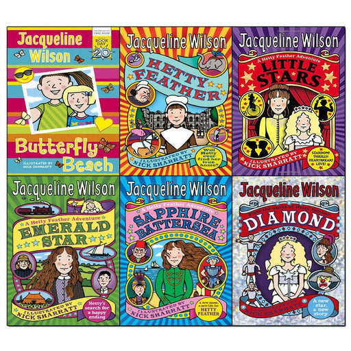 Hetty Feather Series Jacqueline Wilson Collection 6 Books Set - The Book Bundle