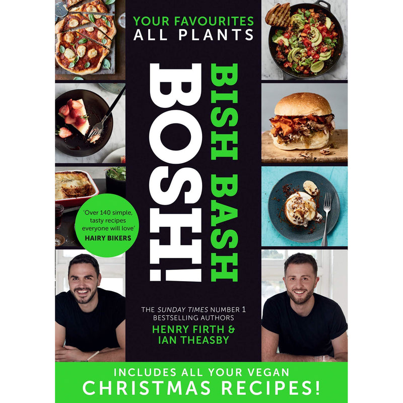 Bosh Healthy Vegan, [Hardcover] Bish Bash Bosh 2 Books Collection Set By Henry Firth, Ian Theasby - The Book Bundle