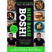 Bosh Simple Recipes book set by Henry Firth, featuring three non-fiction cookbooks with colorful covers and recipe images