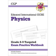 CGP Edexcel International GCSE Maths, Biology, Physics 3 Books Collection Set - Grade 8-9 Targeted Exam Practice Workbook - The Book Bundle