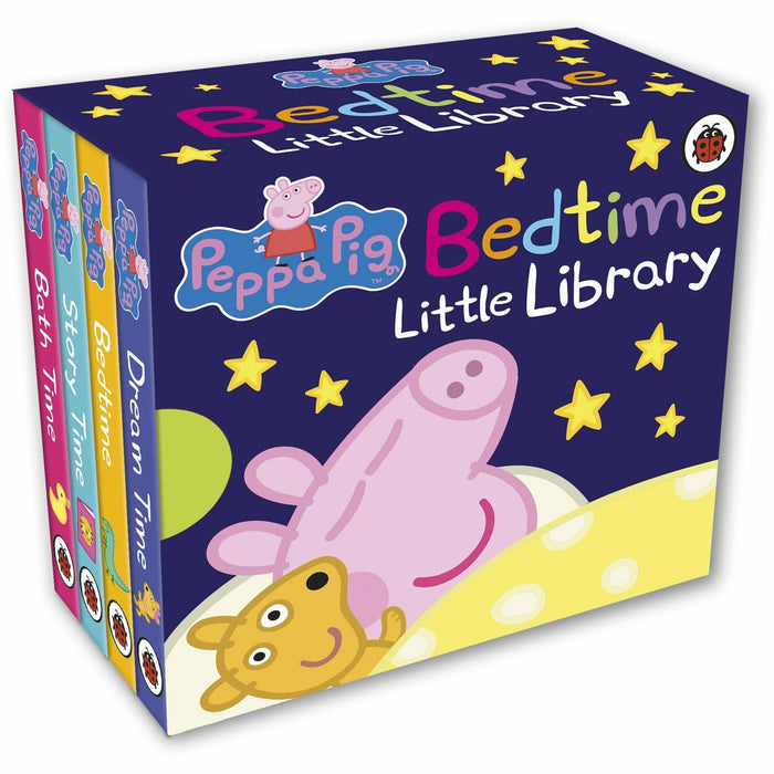 Peppa Pig Library Series Collection 14 Books Set (Bedtime,Fairy Tale Little) - The Book Bundle