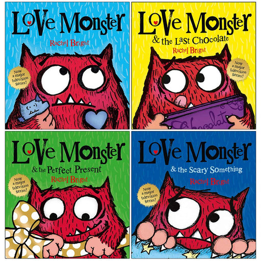 Love Monster Series Collection 4 Books Set By Rachel Bright - The Book Bundle