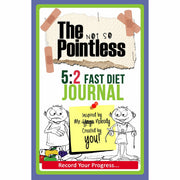Two paperback books from The Book Bundle collection, featuring The Ultimate 5:2 Diet Recipe Journal and The Not So Pointless 5:2 Fast Diet.