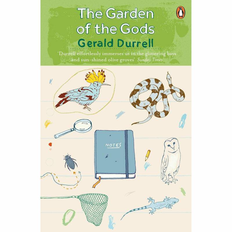 Gerald Durrell Corfu Trilogy 3 Books Collection Set (My Family and Other Animals, Birds Beasts and Relatives, The Garden of the Gods) - The Book Bundle