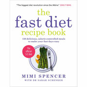 Set of four paperback diet recipe books by Mimi Spencer and Michael Mosley, featuring quick, simple Rapid 800 meal ideas.
