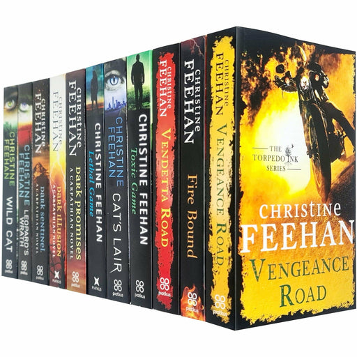 Christine Feehan Collection 11 Books Set (Vengeance Road, Fire Bound) - The Book Bundle