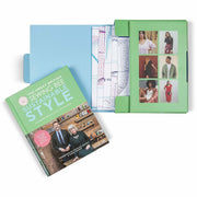 Hardcover book titled "The Great British Sewing Bee: Sustainable Style Sewing Projects For Adults" by Caroline Akselson & Alexandra Bruce.