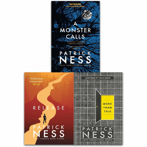 Patrick Ness Collection 3 Books Set (A Monster Calls, Release, More Than This) - The Book Bundle