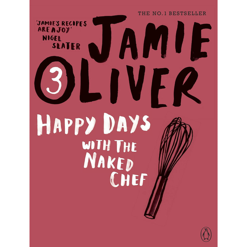Jamie oliver collection 4 books set (the naked chef, the return of the naked chef, happy days with the naked chef, jamie's kitchen) - The Book Bundle