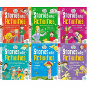 Read with Oxford Phonics Practice: Stage 1 - 3: Biff, Chip and Kipper: 6 Activity Books Collection Set - The Book Bundle
