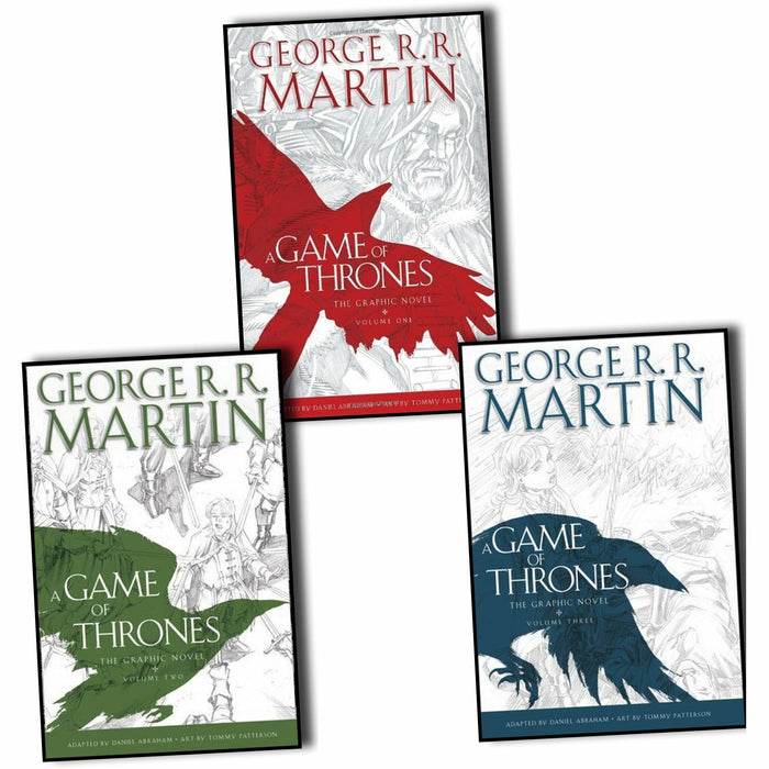 George R.R. Martin A Game of Thrones Graphic Novel 3 Books Collection Pack Set - The Book Bundle