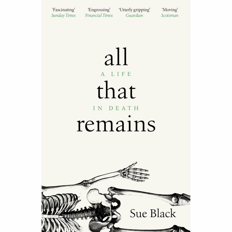 Where Does it Hurt By Max Pemberton & All That Remains A Life In Death By Professor Sue Black 2 Books Collection Set - The Book Bundle