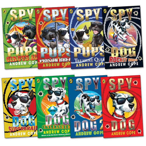 Spy Dog and Spy Pups Pack, 8 books Set - The Book Bundle