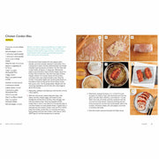 Tasty cookbook by Ebury Press featuring vibrant pages with various modern recipes and colorful food photography.
