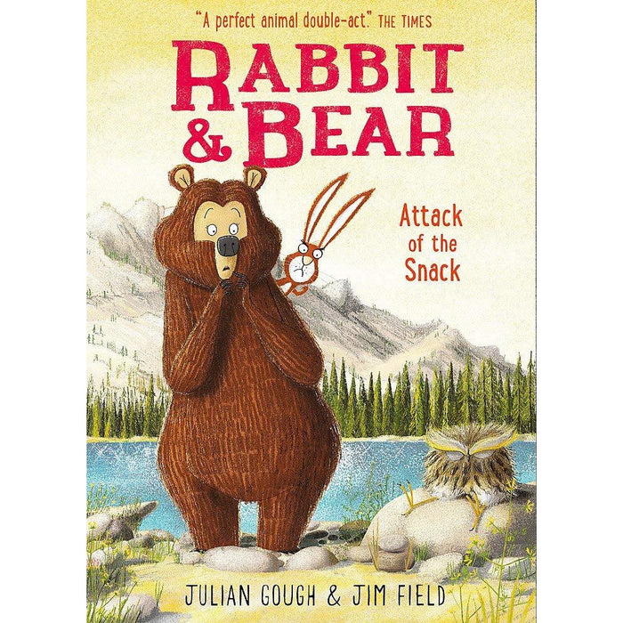 Rabbit and Bear Series 4 Books Collection Set By Julian Gough (Rabbit's Bad Habits, The Pest in the Nest, Attack of the Snack, A Bite in the Night) - The Book Bundle