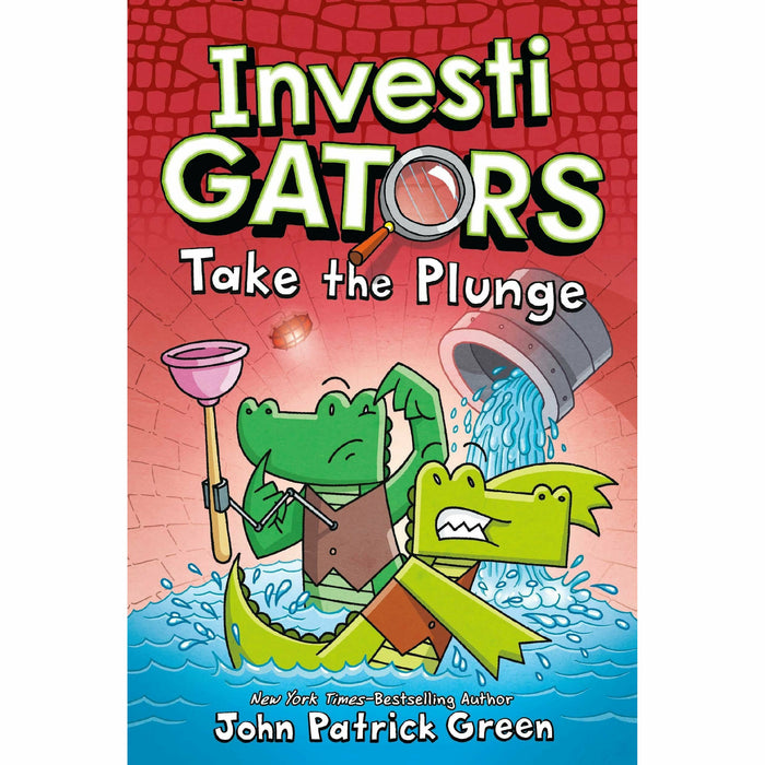 InvestiGators series By John Patrick Green 3 book Collection Set (InvestiGators , Take the Plunge, Off the Hook) - The Book Bundle