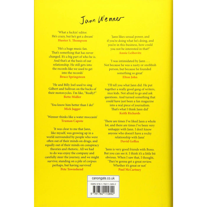 Sticky Fingers: The Life and Times of Jann Wenner and Rolling Stone Magazine - The Book Bundle