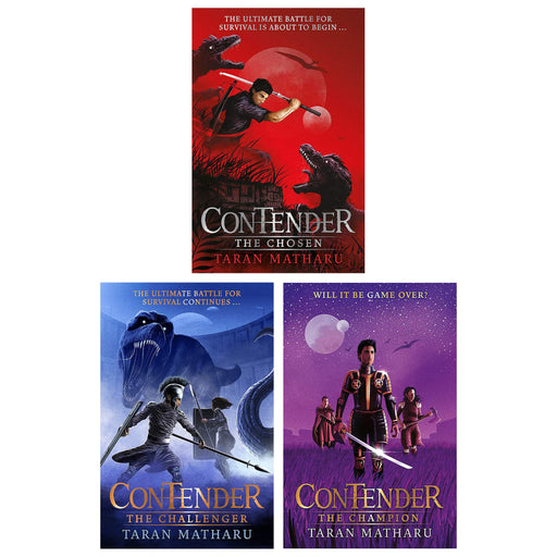 Contender Series 3 Books Collection Set by Taran Matharu (The Chosen, The Challenger & The Champion) - The Book Bundle