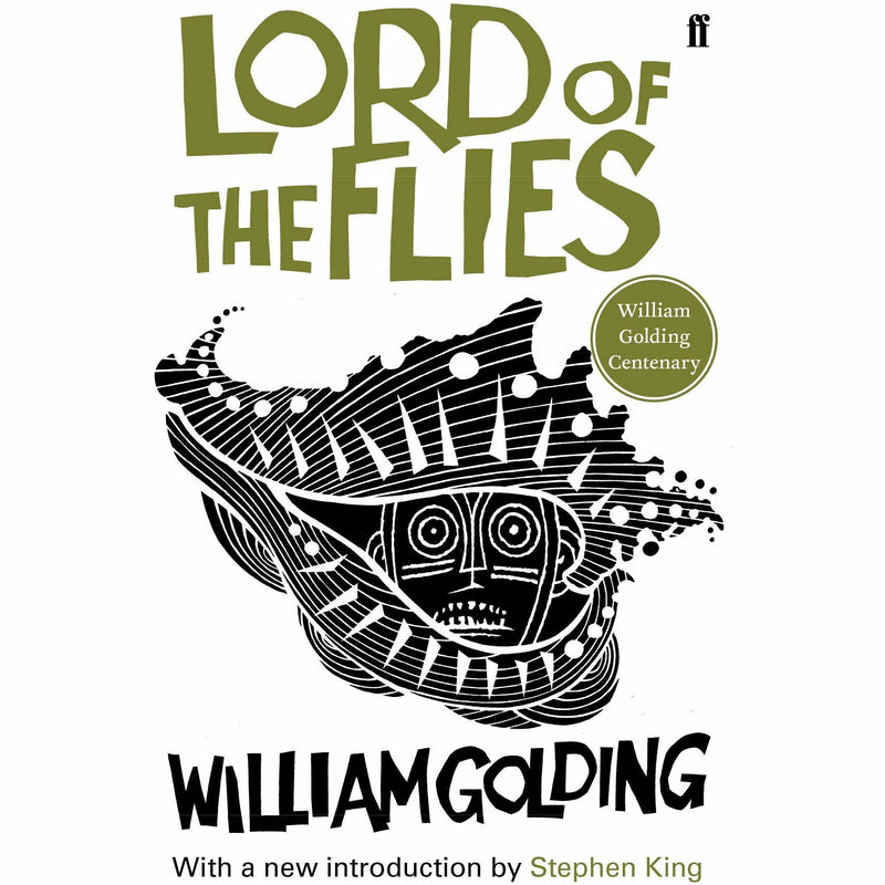 Paperback collection of Circe and Lord of the Flies by Madeline Miller and William Golding, featuring book covers from Bloomsbury and Faber.