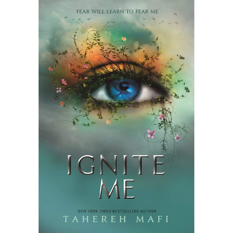 Shatter Me series 7-book collection set by Tahereh Mafi, including Shatter Me, Find Me, and other novels, displayed together.