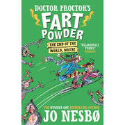 Doctor Proctor's Fart Powder 4-book collection by Jo Nesbø, paperback fiction set featuring colorful covers and playful illustrations.