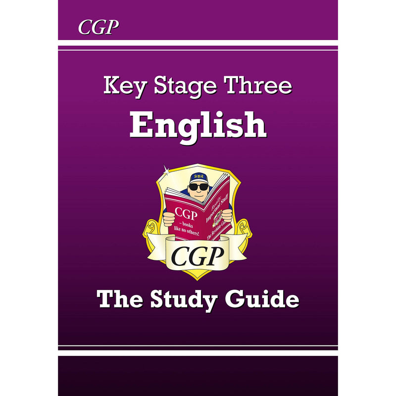 CGP KS3 Study Guides 4 Books Collection Set (English, Maths, Science) - The Book Bundle
