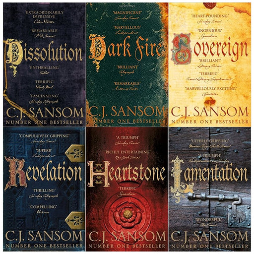 The shardlake series collection C. J. Sansom 6 books set - The Book Bundle