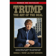 Two paperback books from the "Art of the Deal" collection by Tony Schwartz and Philip Rucker, with cover images visible.