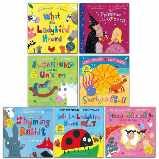 What the Ladybird Heard and other Stories 7 Books Collection Set by Julia Donaldson - The Book Bundle