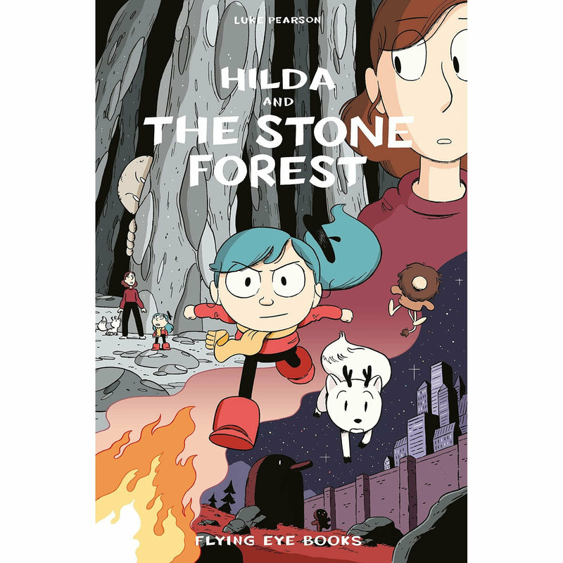 Hildafolk Comics Collection 5 Books Set By Luke Pearson (Hilda and the Stone Forest,) - The Book Bundle