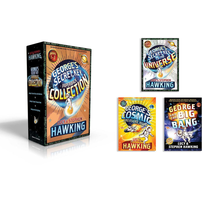 George's Secret Key Paperback Collection: George's Secret Key to the Universe; George's Cosmic Treasure Hunt; George and the Big Bang: 1-3 - The Book Bundle