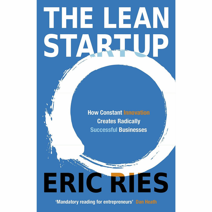 Lean Startup, Shoe Dog, 10% Happier, You Are a Badass, Life Leverage, Eat That Frog 6 Books Collection Set - The Book Bundle