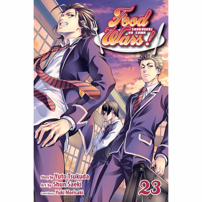 Food Wars Shokugeki no soma gn Series 5 :3 Books Collection Set - The Book Bundle