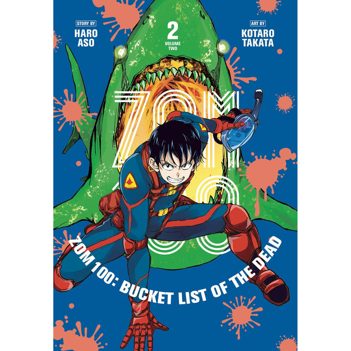 Zom 100 Bucket List of the Dead Volume 1-8 Books Collection Set By Haro Aso, Kotaro Takata - The Book Bundle