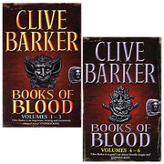 Books Of Blood Omnibus Series 2 Books Collection Set by Clive Barker (Volumes 1-6) - The Book Bundle