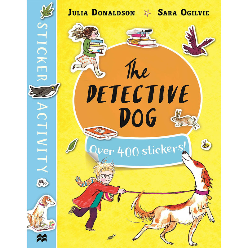 Julia Donaldson Sticker Activity 5 Books Collection Set (Sugarlump, What the Ladybird Heard Next) - The Book Bundle