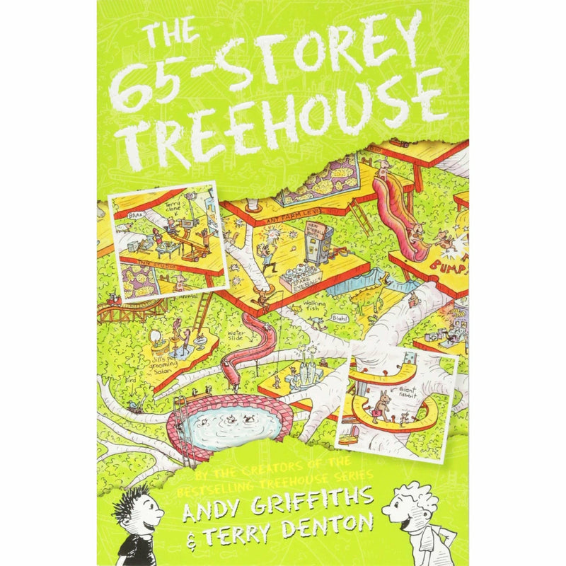 The Treehouse Series 10 Books Collection Set By Andy Griffiths - The Book Bundle