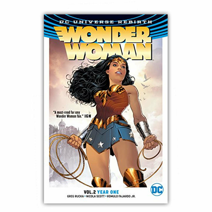Wonder Woman Rebirth Collection 3 Books Set (The Lies, Year One, The Truth) - The Book Bundle