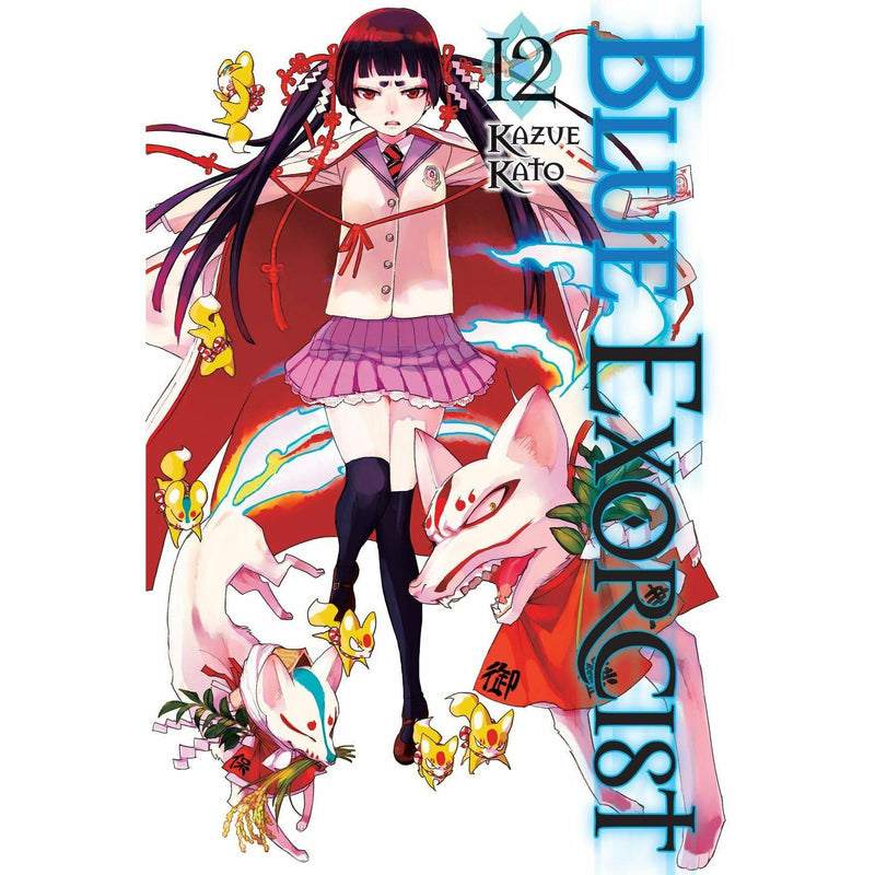 Blue Exorcist 5-book collection set series 3 by Kazue Kato, featuring paperback editions of the manga series.