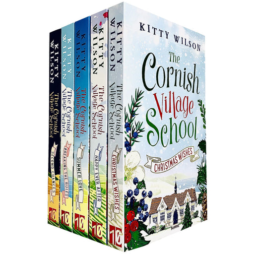 The Cornish Village School Series Collection 5 Books Set By Kitty Wilson - The Book Bundle