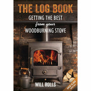 Ben Law's Woodland Workshop book set featuring The Wood Fire Handbook and The Log Book, guides on woodcraft and fire management.