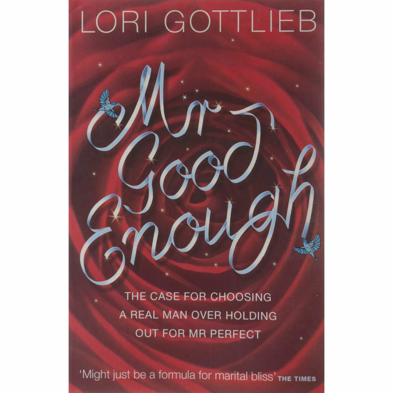Set of two paperback books by Lori Gottlieb, "Maybe You Should Talk to Someone" and "Mr. Good Enough," non-fiction collection.