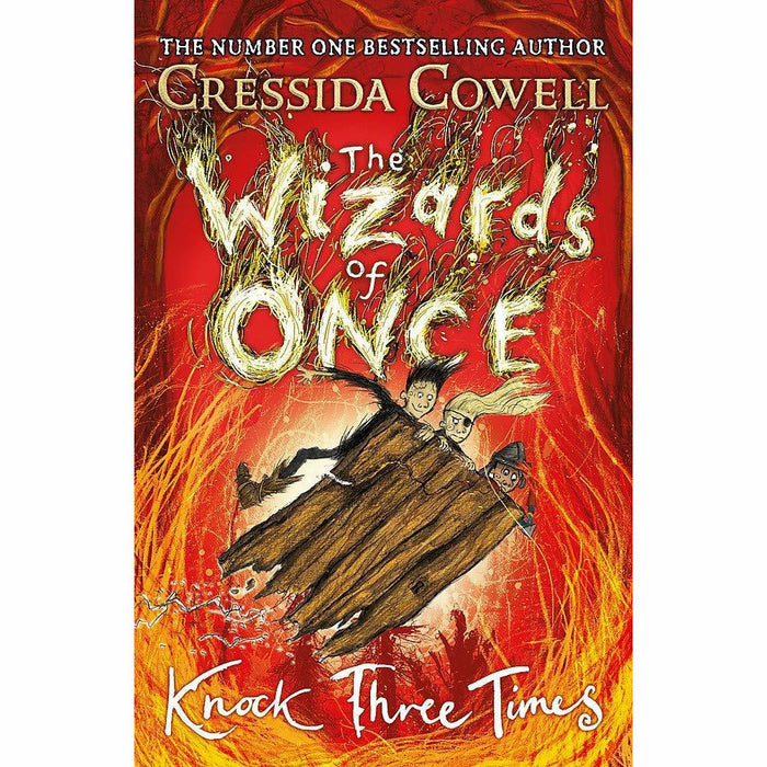 Cressida Cowell 3 Books Collection Set The Wizards of Once, Twice Magic, Knock Three Times - The Book Bundle