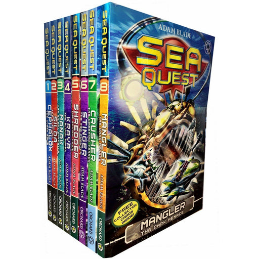 Sea Quest Series 1 and 2 By Adam Blade - 8 Books Collection Set - The Book Bundle