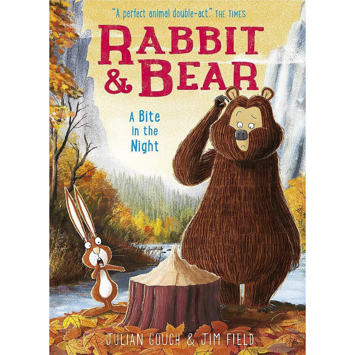 Rabbit and Bear Series 4 Books Collection Set By Julian Gough (Rabbit's Bad Habits, The Pest in the Nest, Attack of the Snack, A Bite in the Night) - The Book Bundle
