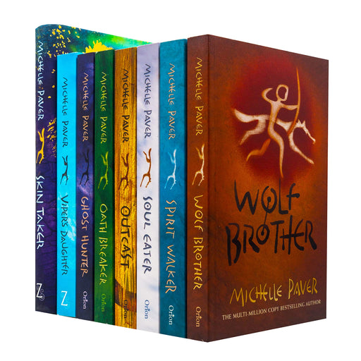 Chronicles of Ancient Darkness Series 8 Books Collection Set By Michelle Paver (Wolf Brother, Spirit Walker) - The Book Bundle